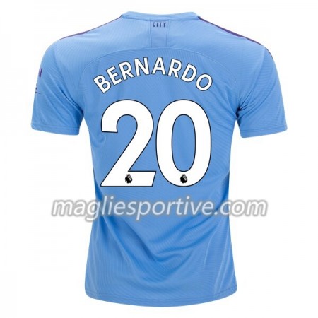Completo Calcio Manchester City Bernardo 20 Divisa Prima 2019/2020 